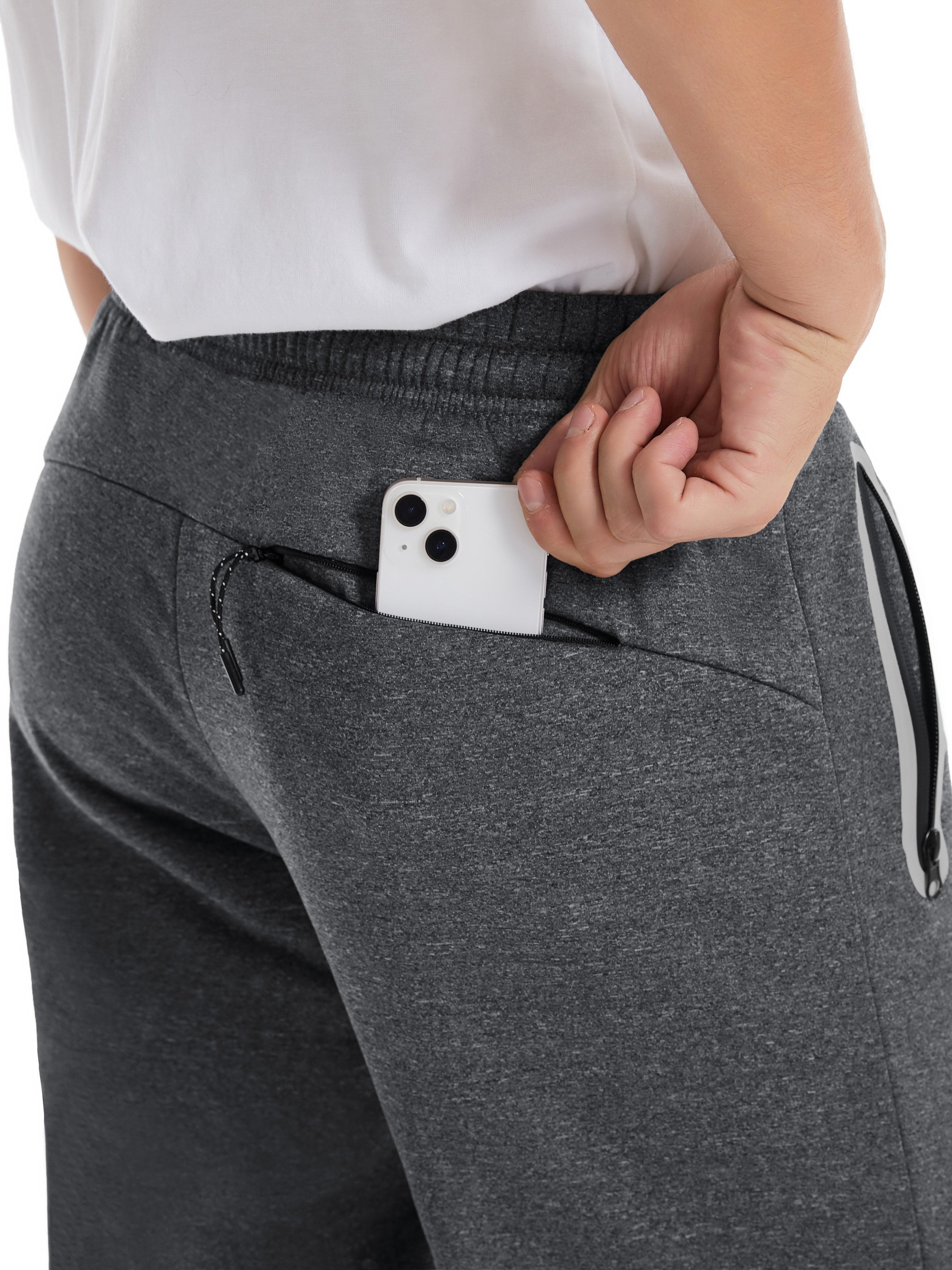 Dunkelgraue Thermohose mit Fleecefutter - Max