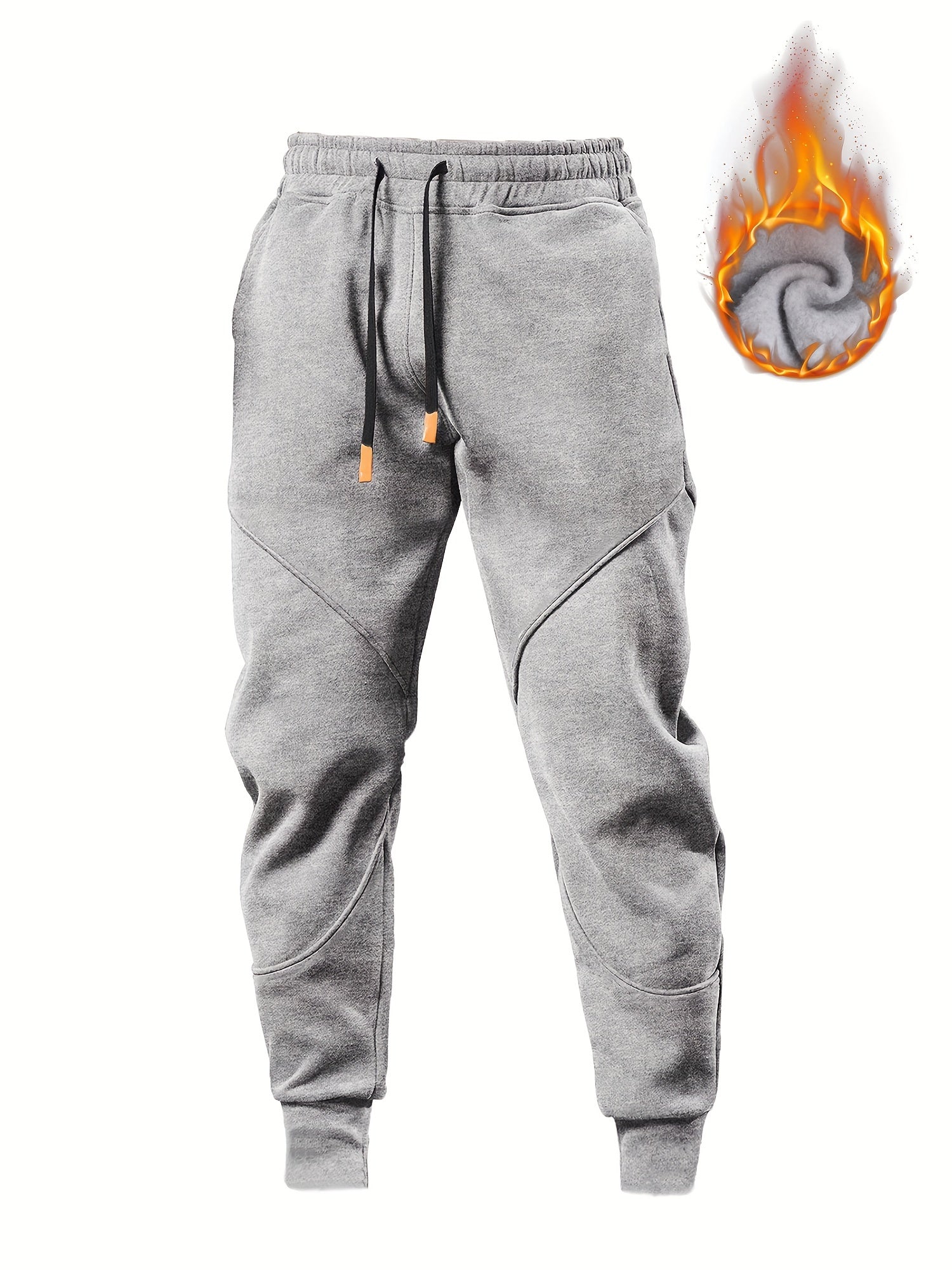 Schwarze Fleece-Jogginghose - Max