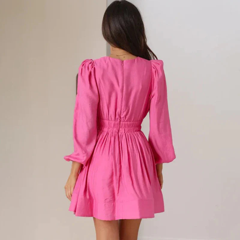 Schwarzes Mini-Kleid - Mia