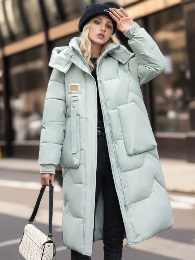 Elegante Winterjacke Beige - Sofia