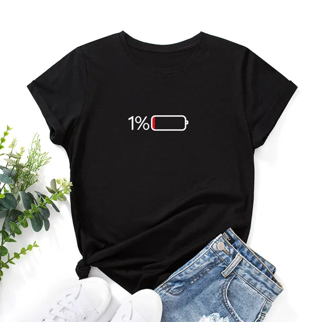 Cinthya - Schwarzes Oversize-Baumwoll-T-Shirt