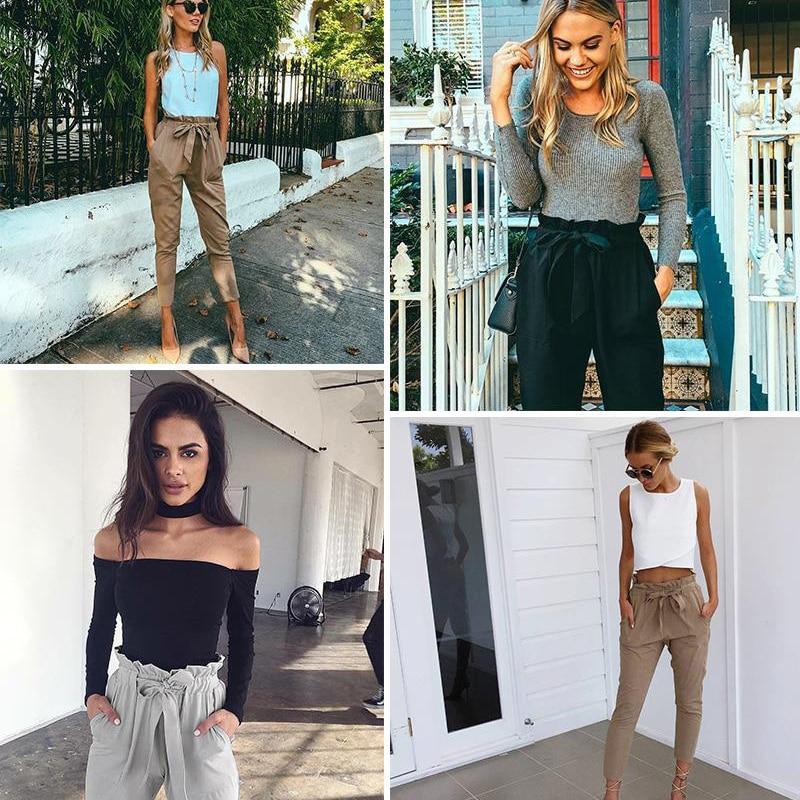 Savannah - Khaki Damen-Hose für jeden Tag