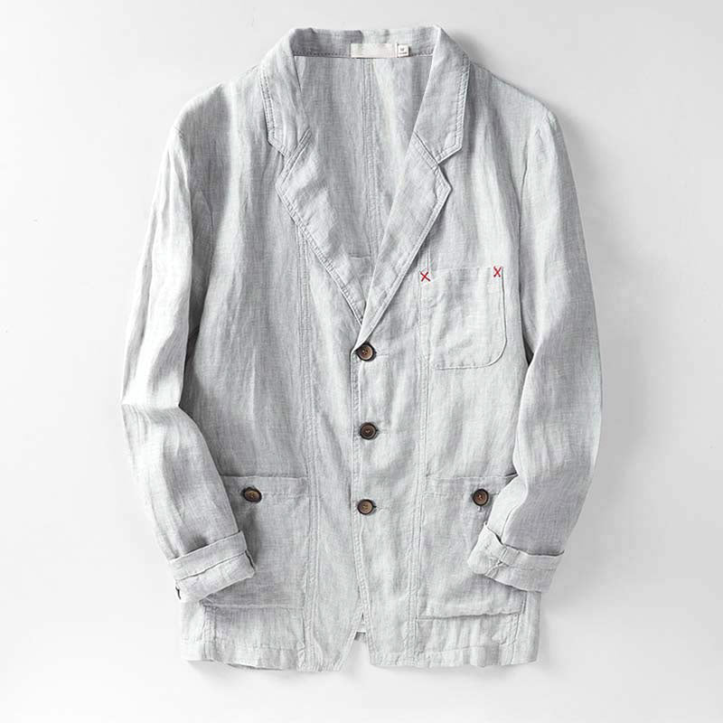 Dunkelgraue Frühlingsblazer - Max