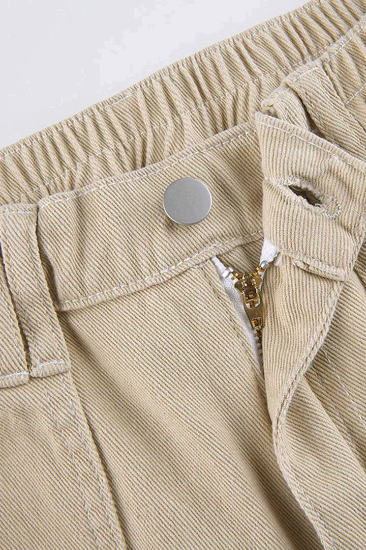 Chique High-Waisted Baggy Jeans