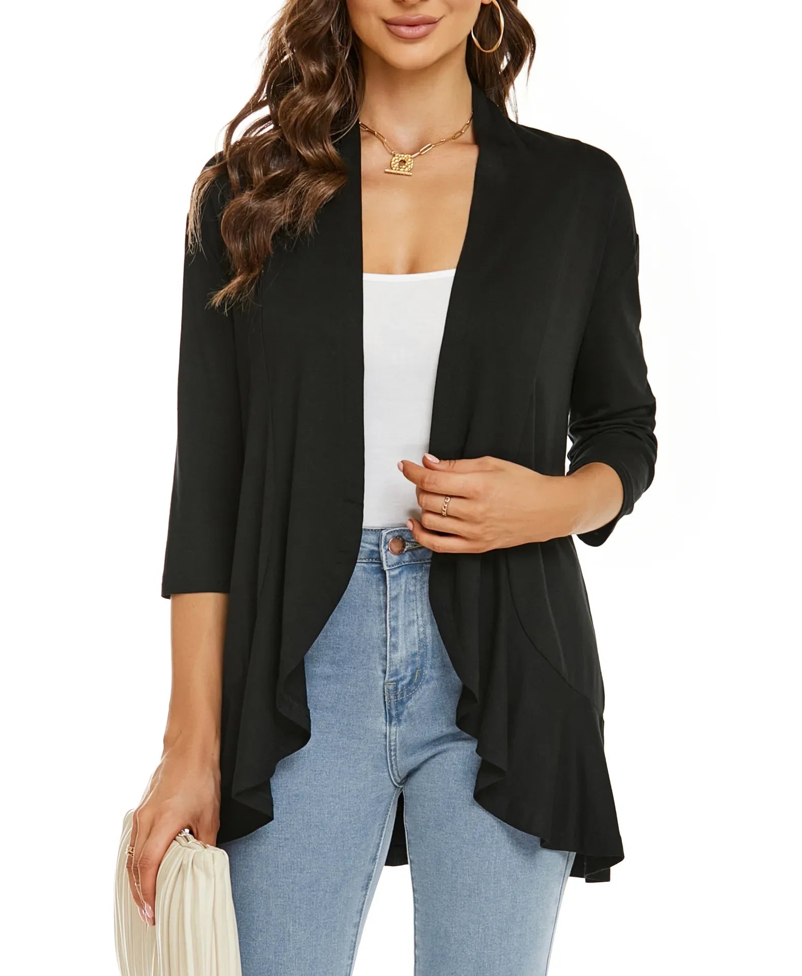 Damen Sweatshirt Beige - Alina