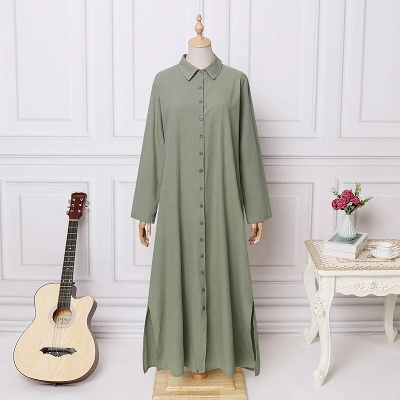 Dunkelblaues Elegantes Langes Kleid - Clara