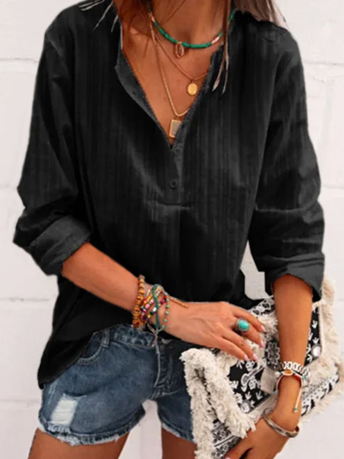 Eleganter Damenstreifen: Pur & Lässig