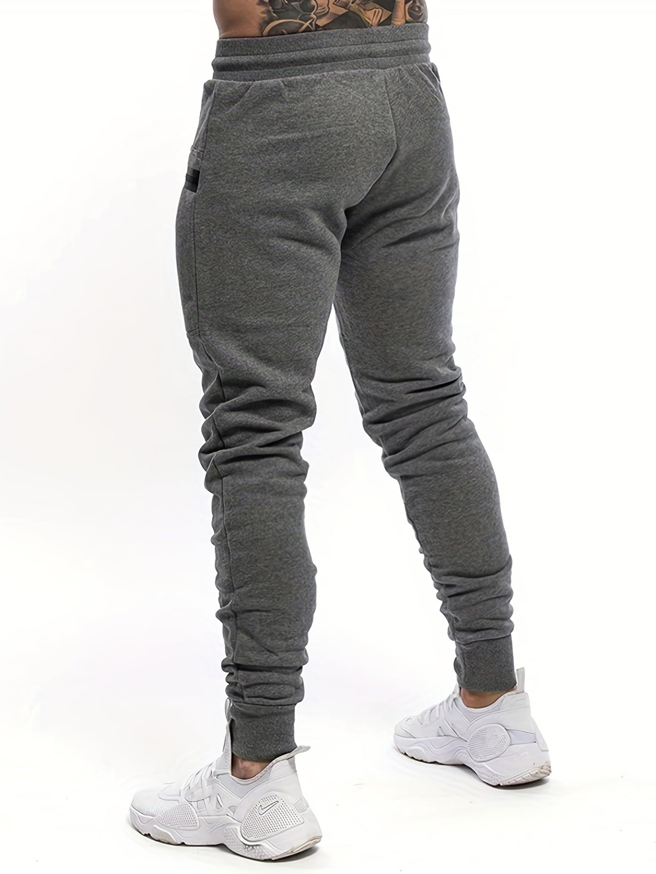 Dunkelgraue Slim-Fit Jogginghose für Herren - Hugo