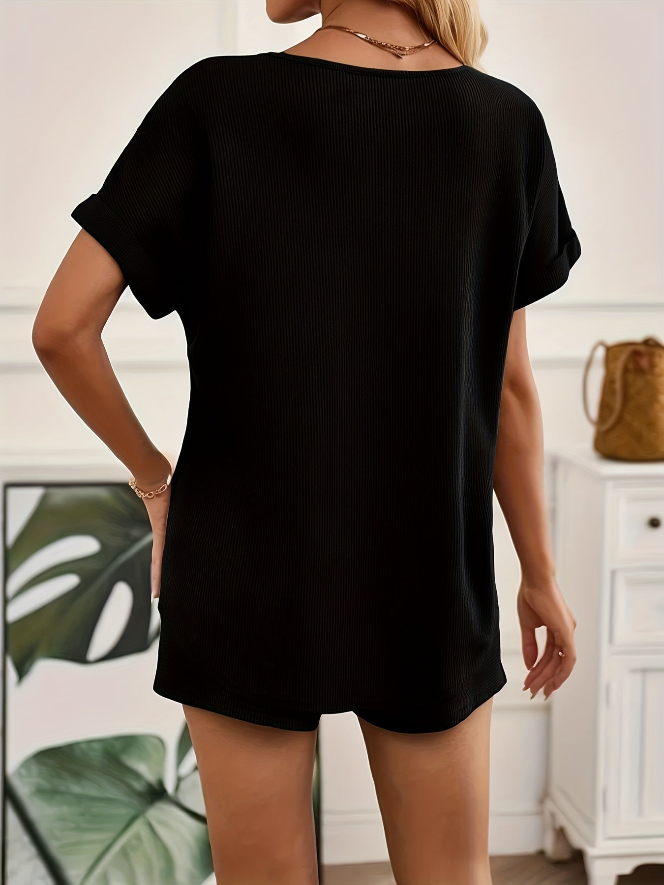 Dunkelgrünes Freizeit-Set - Alina