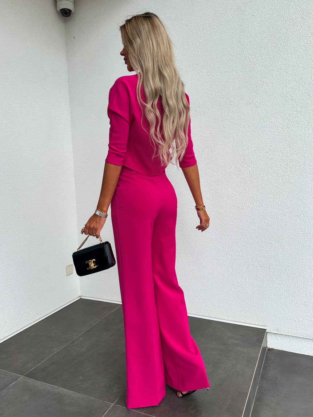 Lily - Schickes Rosa Zweiteiliges Set