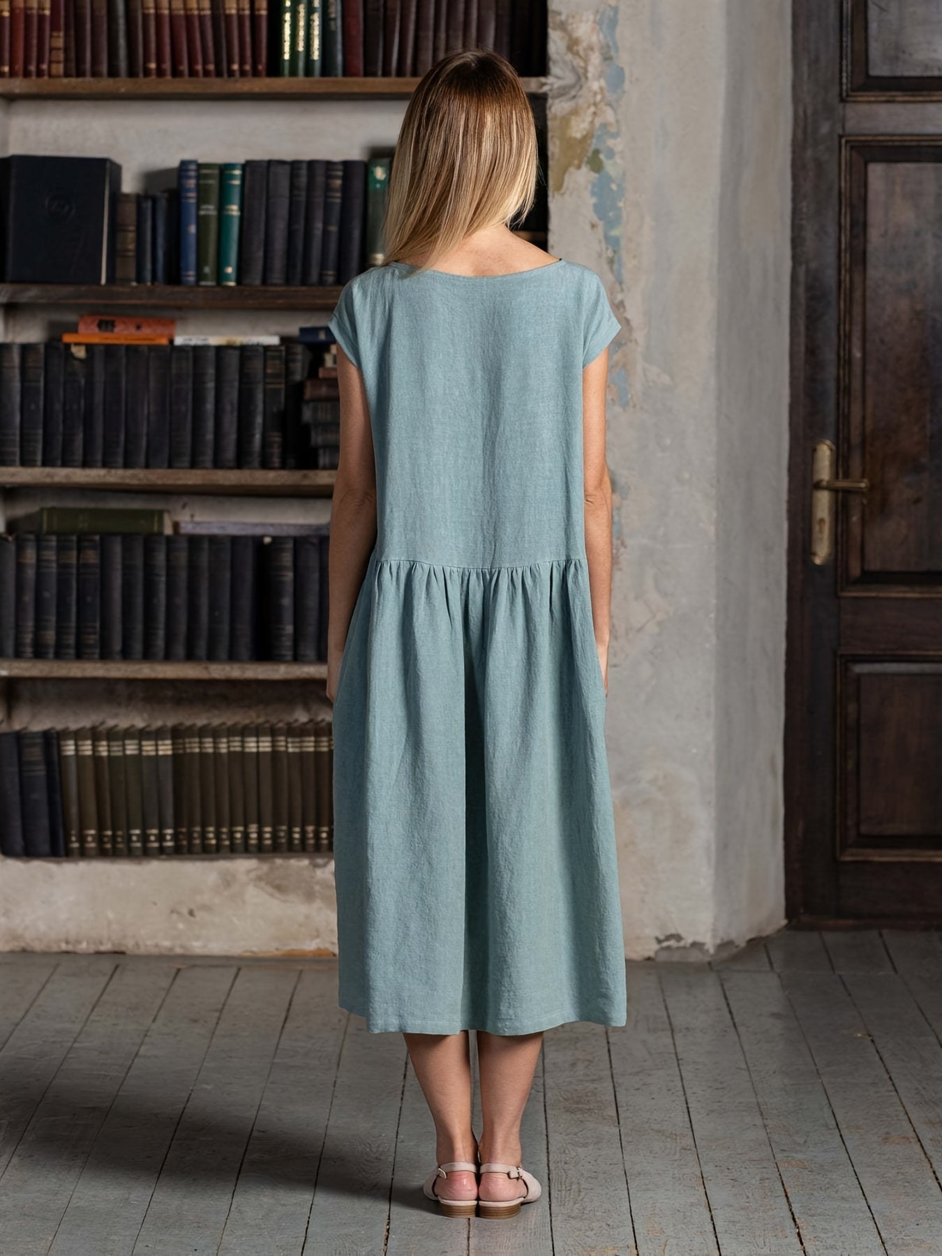 Chique Boho Midi-Kleid - Perfekt für Frühling & Sommer