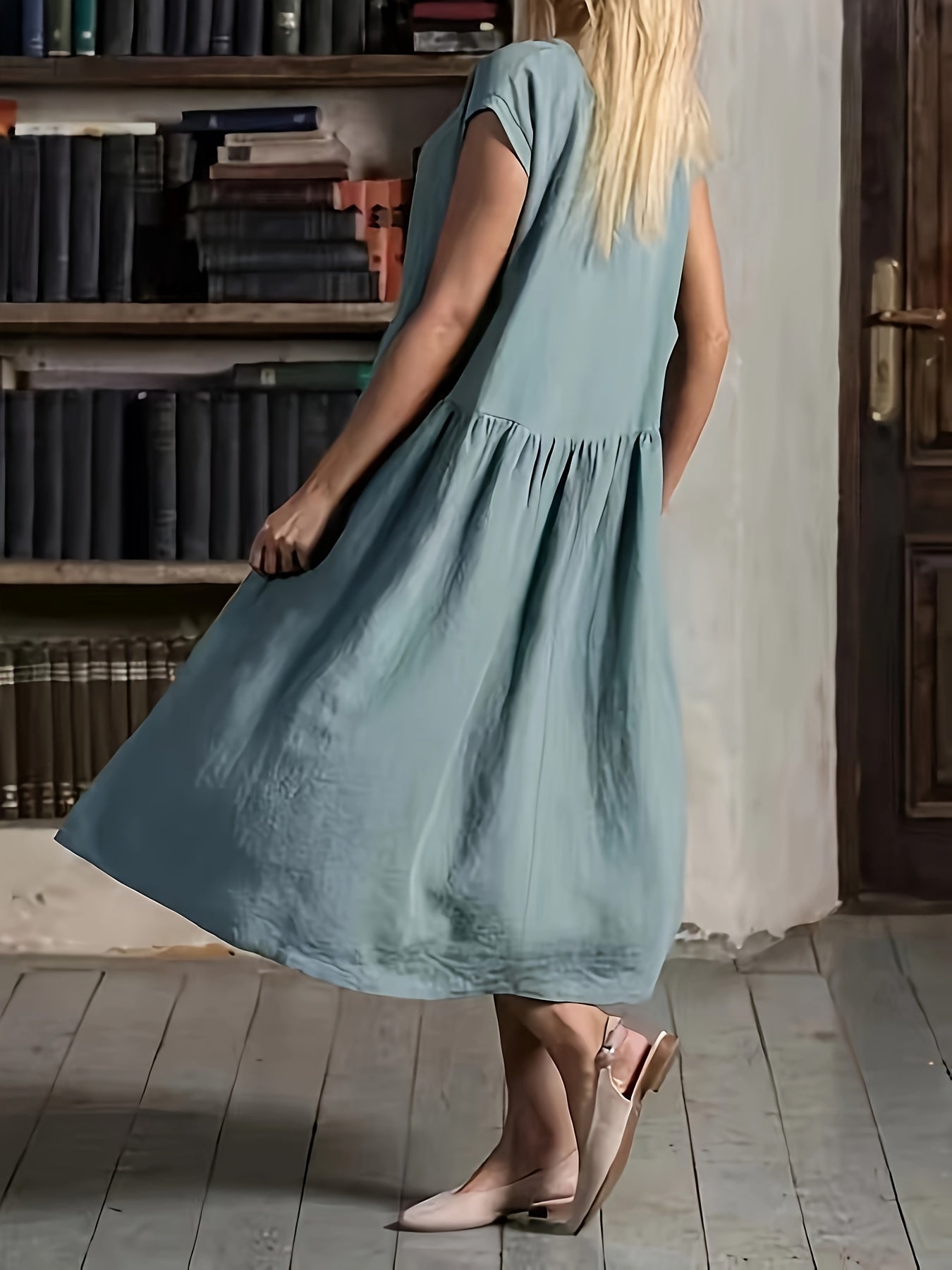 Chique Boho Midi-Kleid - Perfekt für Frühling & Sommer