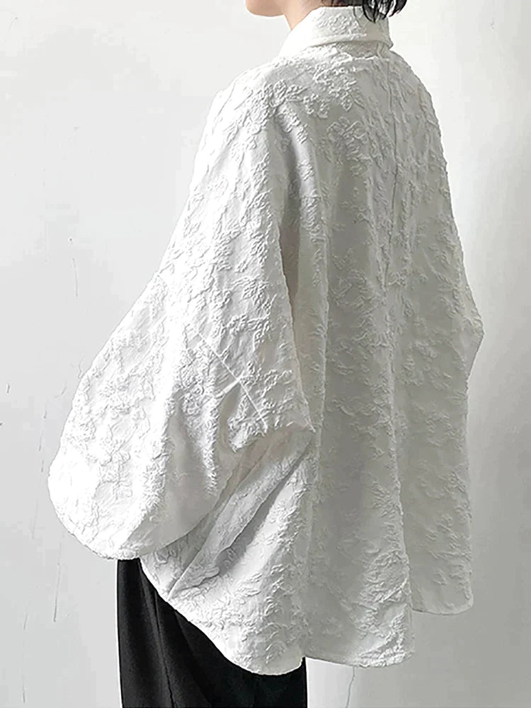 Stilvolles, locker sitzendes Freizeithemd: Baumwoll-Polyester-Mix, Einfache Knopfleiste
