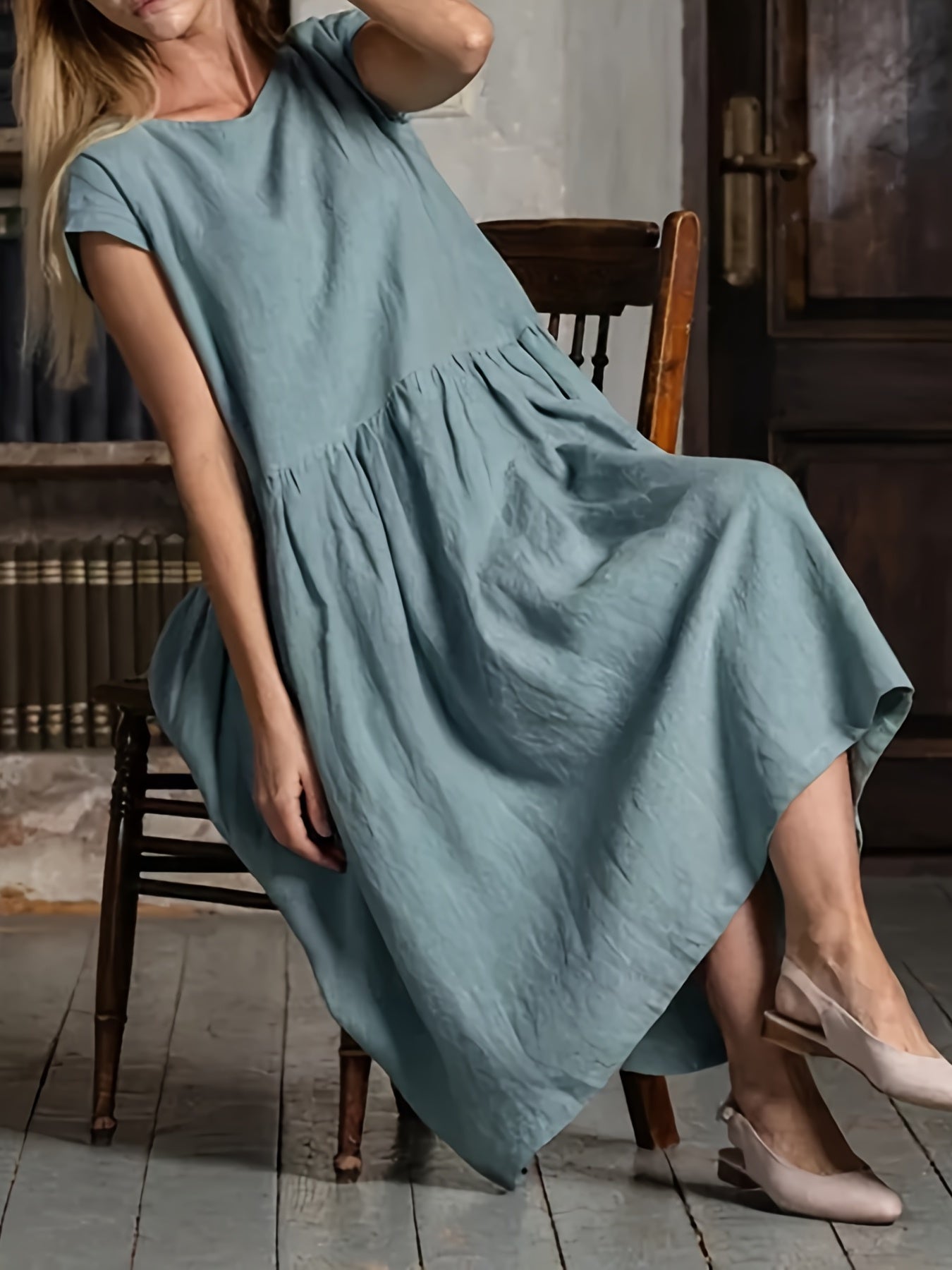 Chique Boho Midi-Kleid - Perfekt für Frühling & Sommer