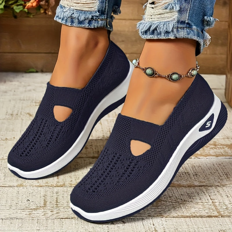 Rote Leichte Slip-On Sneakers - Ruby