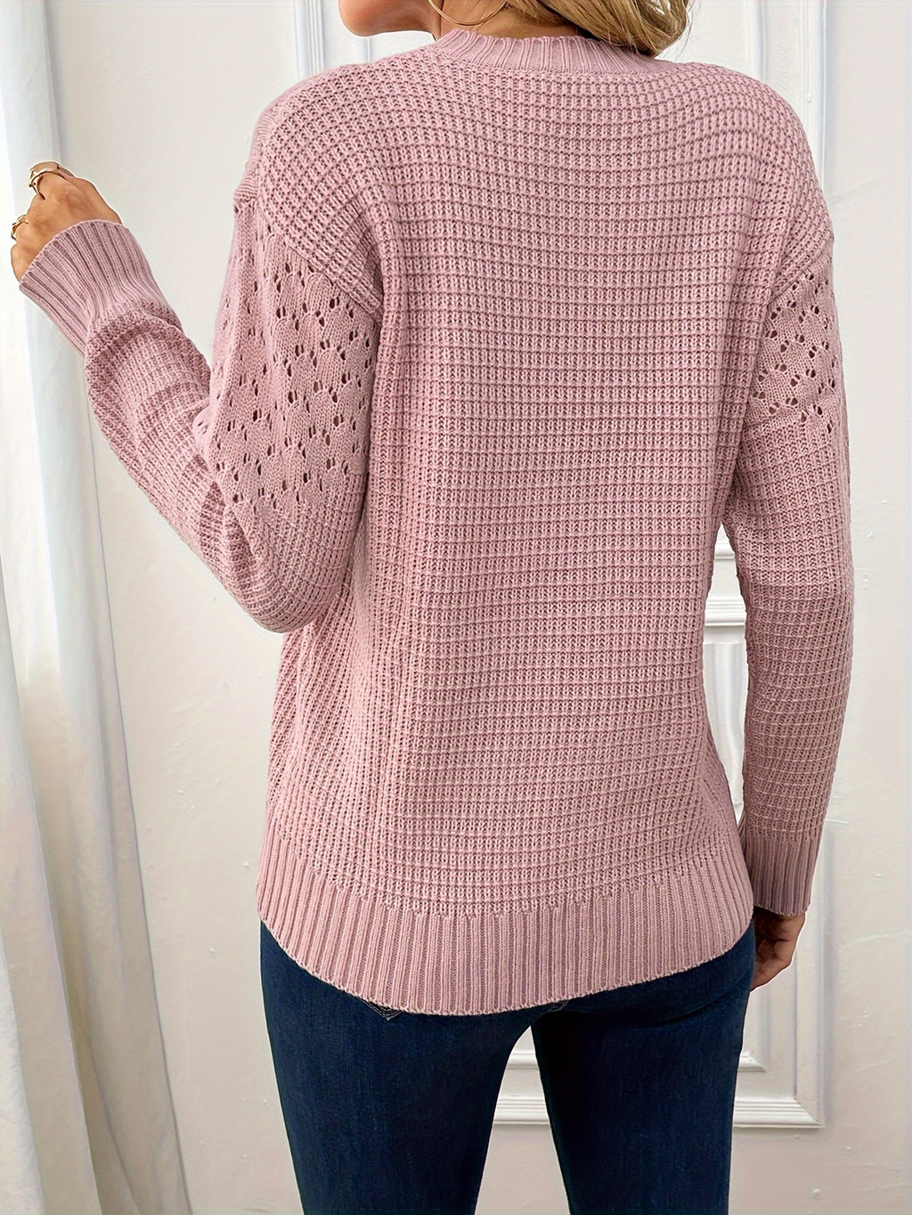 Strickpullover mit Cut-Outs - Mia