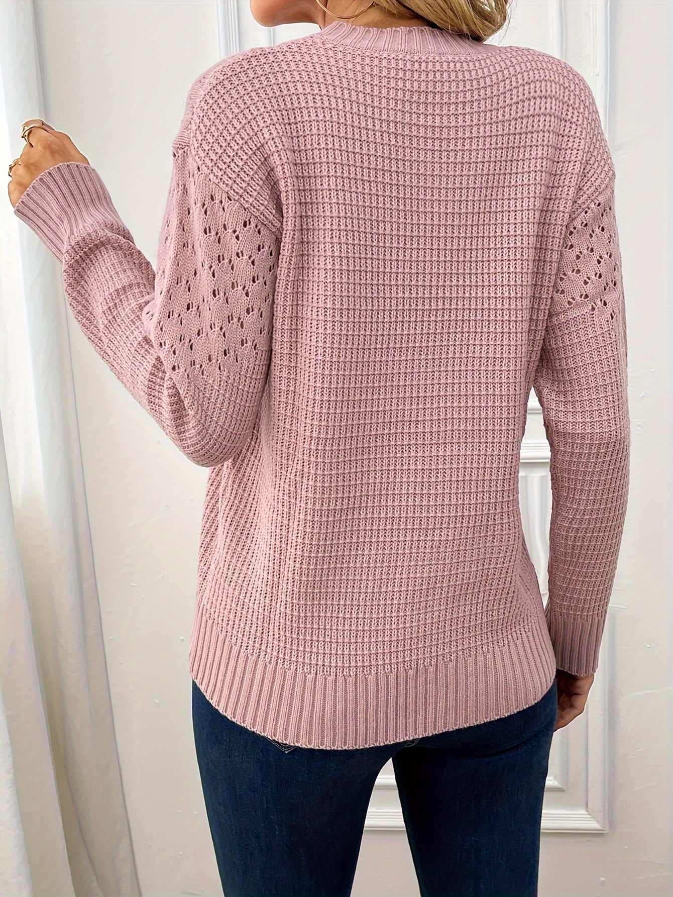 Strickpullover mit Cut-Outs - Mia