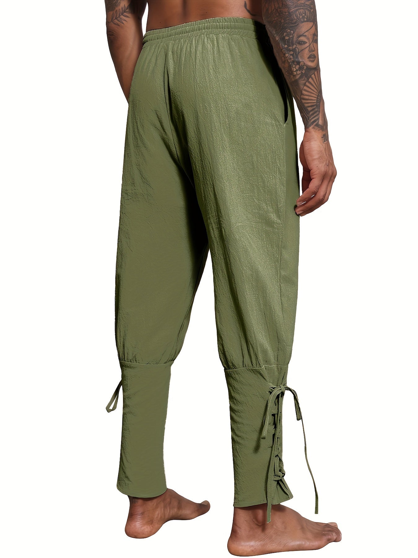Schwarze Harem-Piratenhose - Ronny