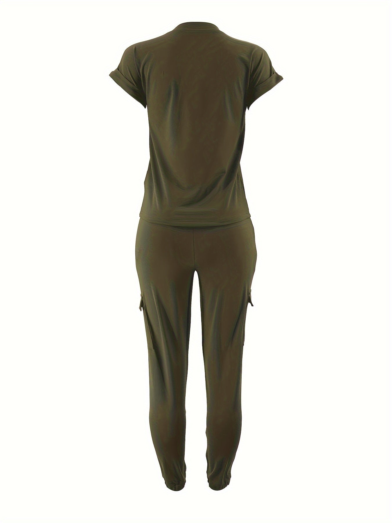 Casual Set in Olivgrün - Mila