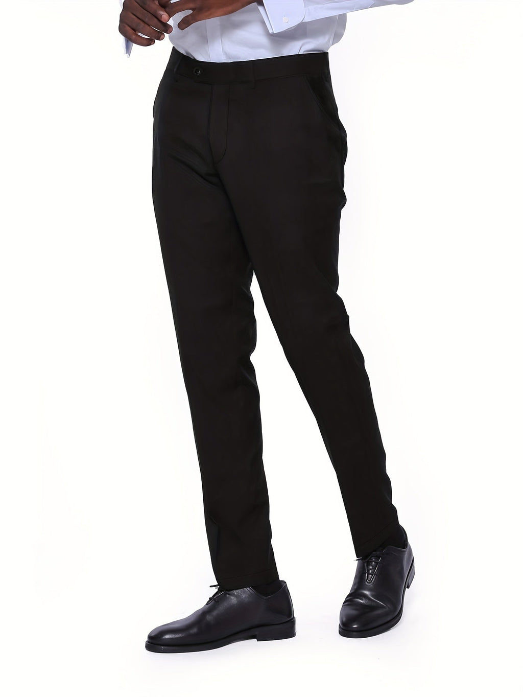 Schwarze Slim-Fit Hose - Kane