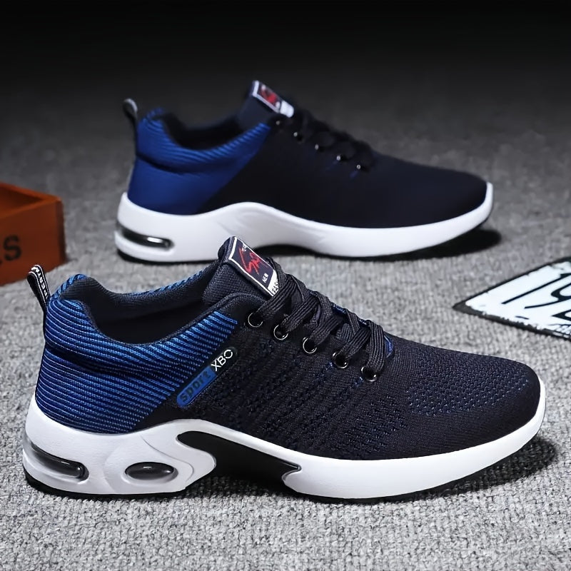 Schwarz-Rote Atmungsaktive Sneakers - Max