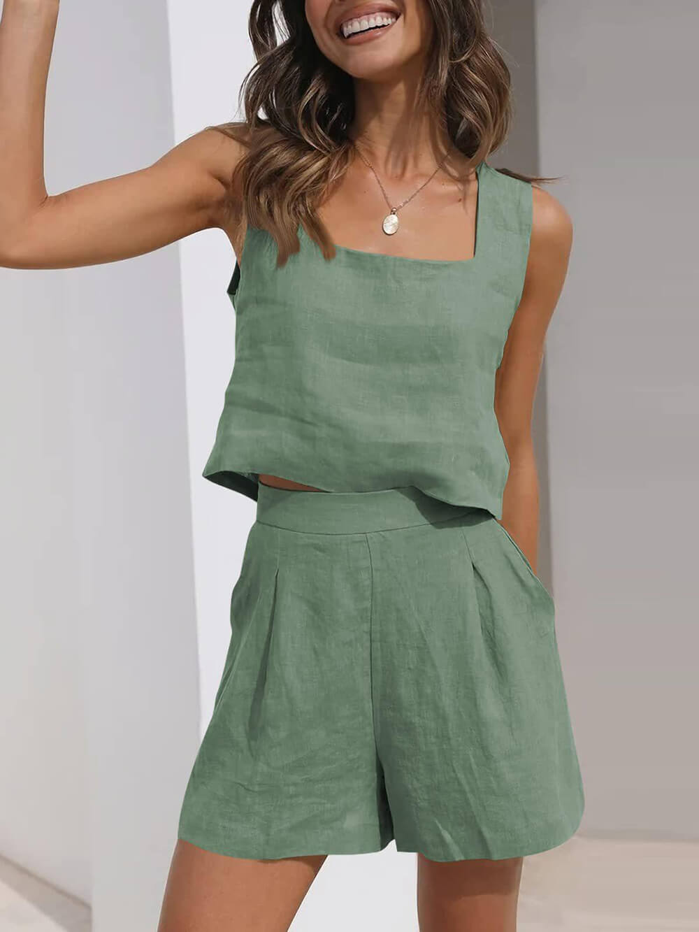 Braunes Sommer-Set - Mia