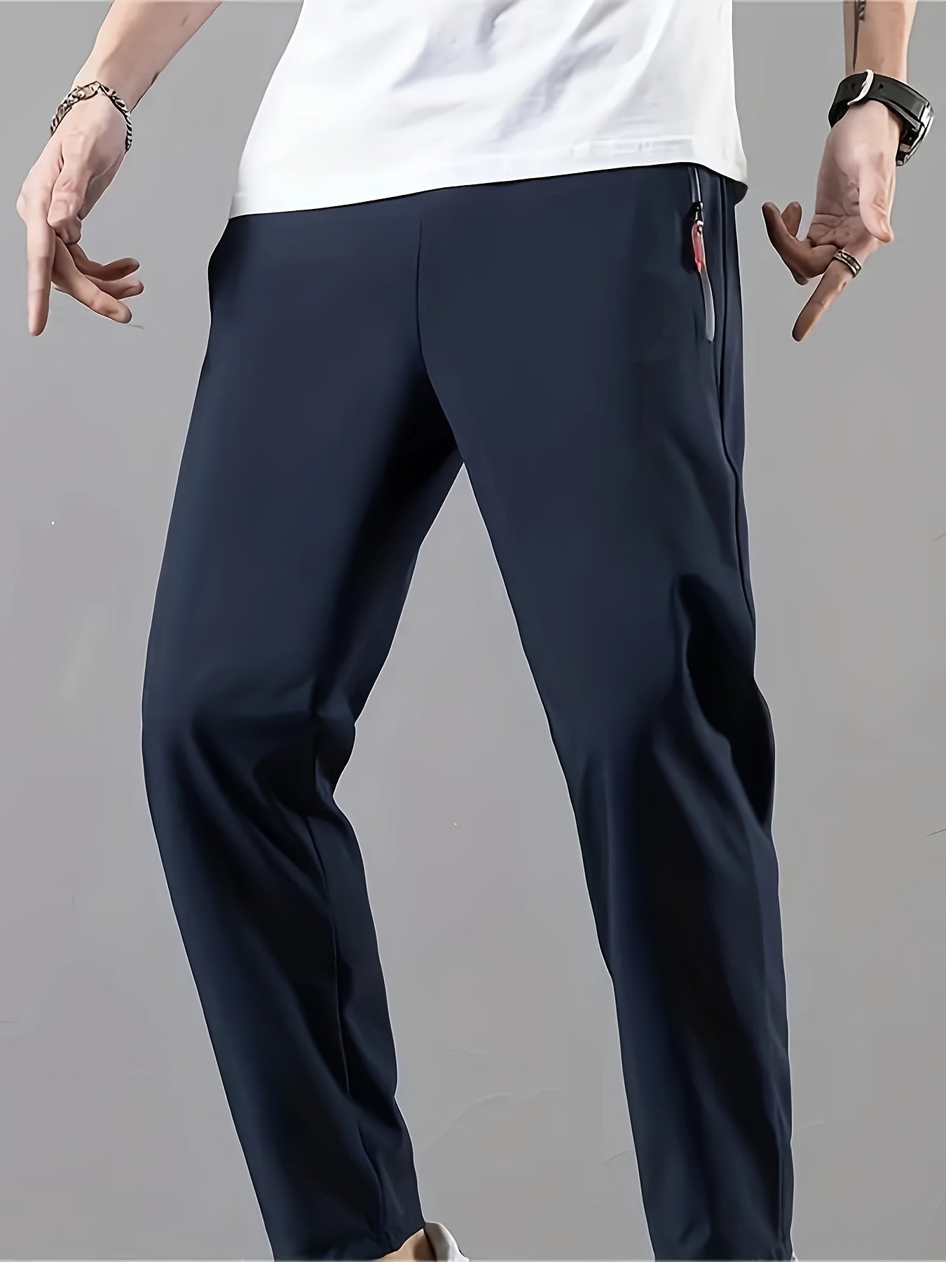 Schwarze Ultraleichte Sport-Jogginghose - Elvis