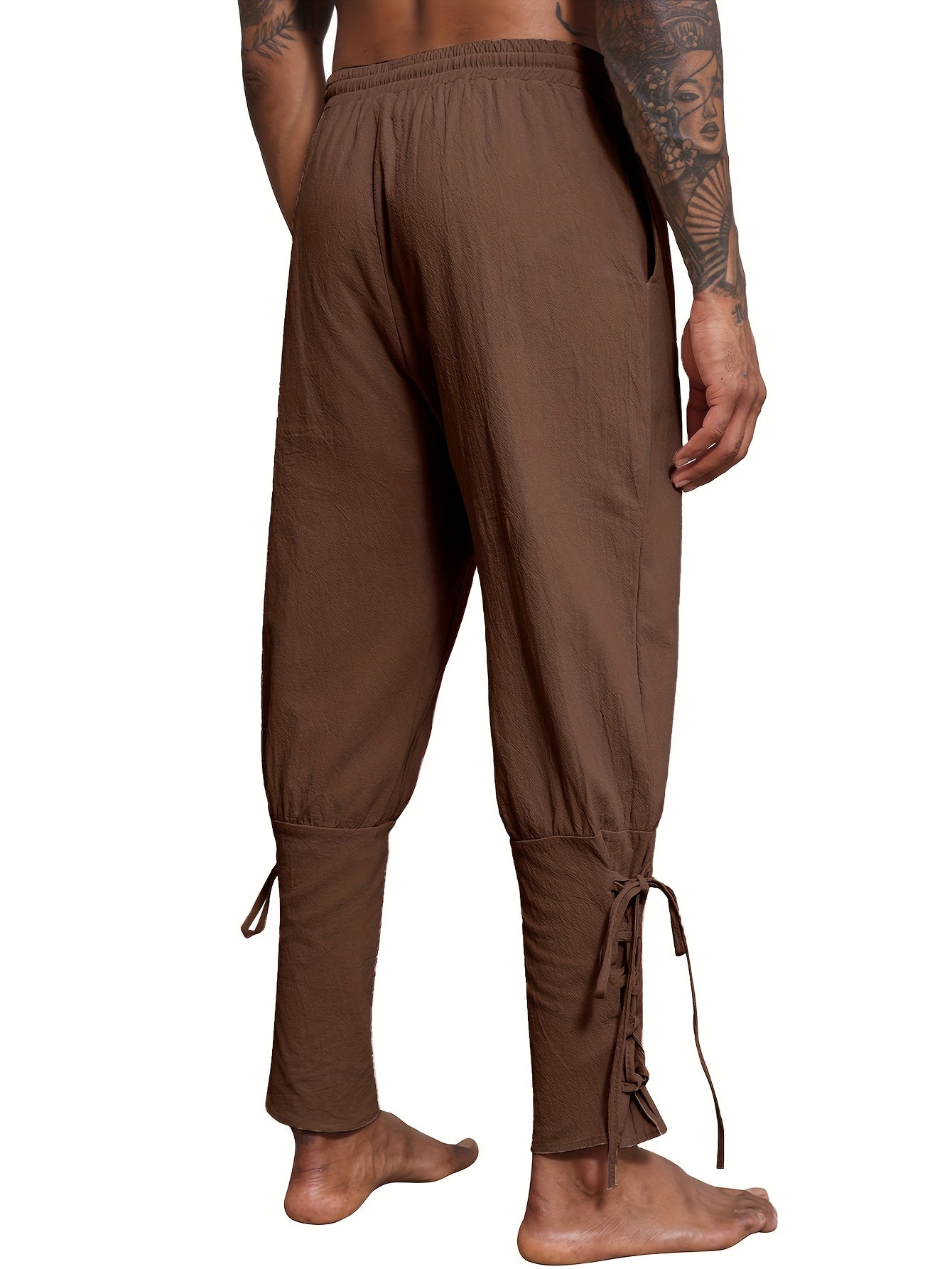 Schwarze Harem-Piratenhose - Ronny