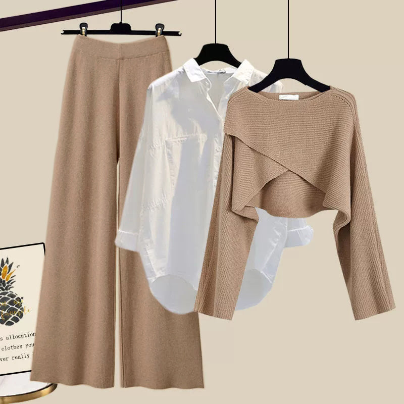 Bequemes Drei-Teile Set Grau - Lena