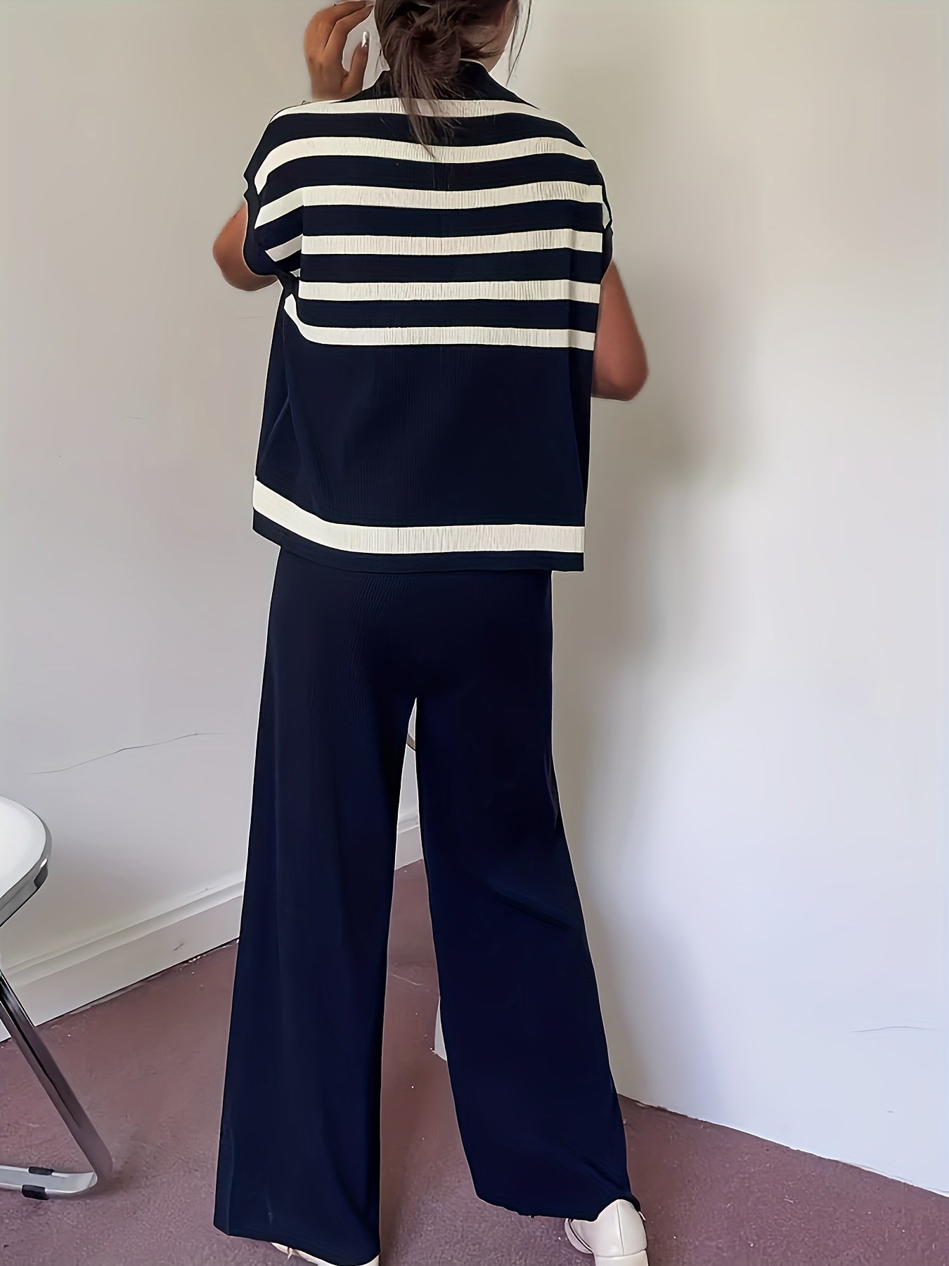 Gestreifter Casual Jumpsuit - Mila