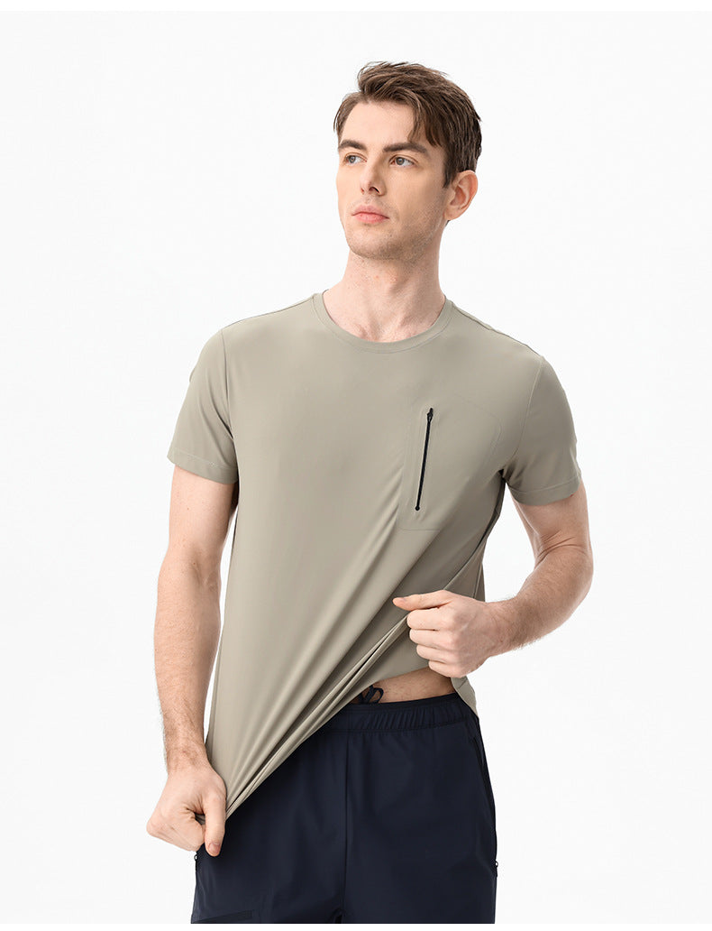 Grünes Eiskühlendes Sommer-T-Shirt - Max