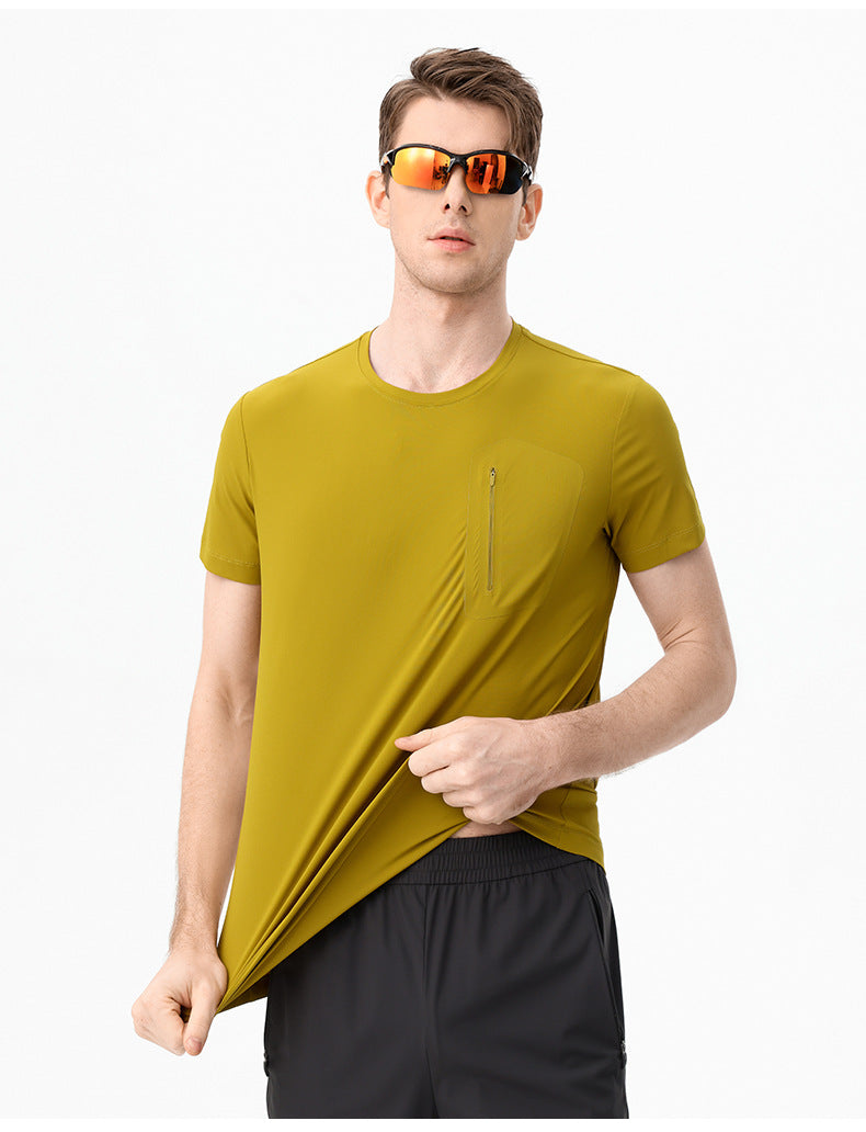 Grünes Eiskühlendes Sommer-T-Shirt - Max