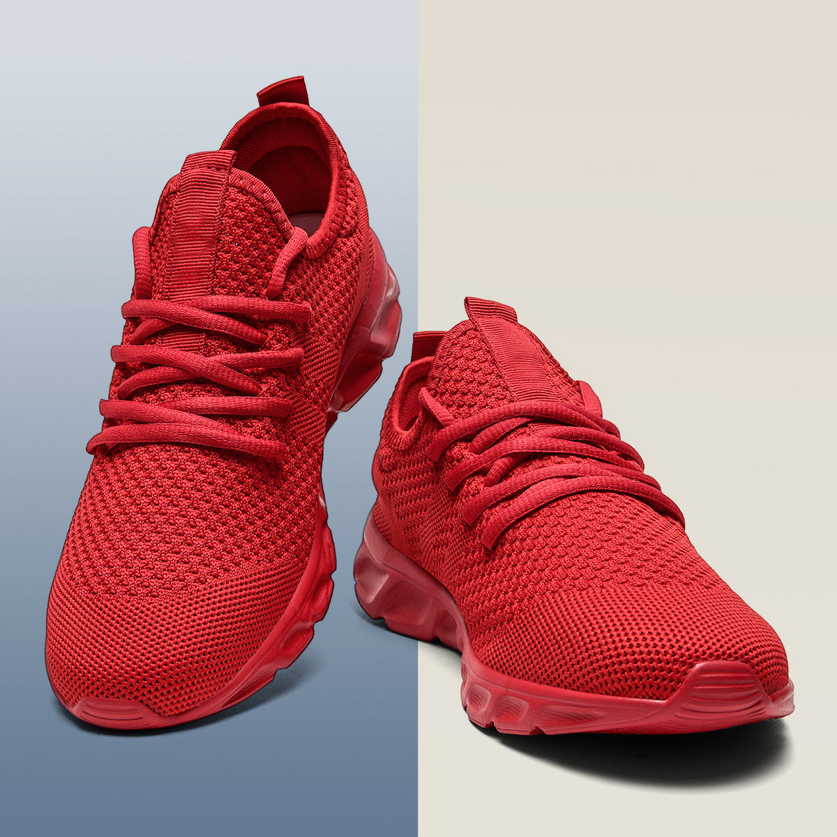 Rote Sportliche Sneaker - Finn