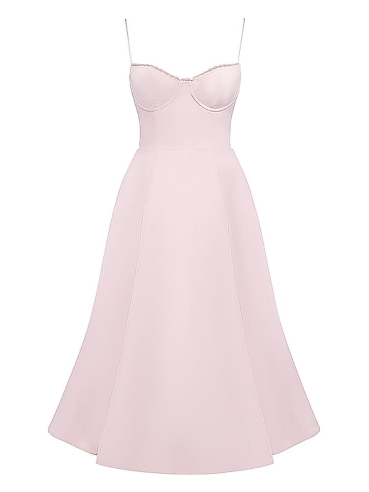 Ballerina Rosa Midikleid - Clara