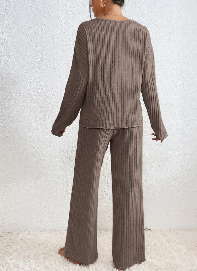 Strick 2-Teiler Beige - Sophia