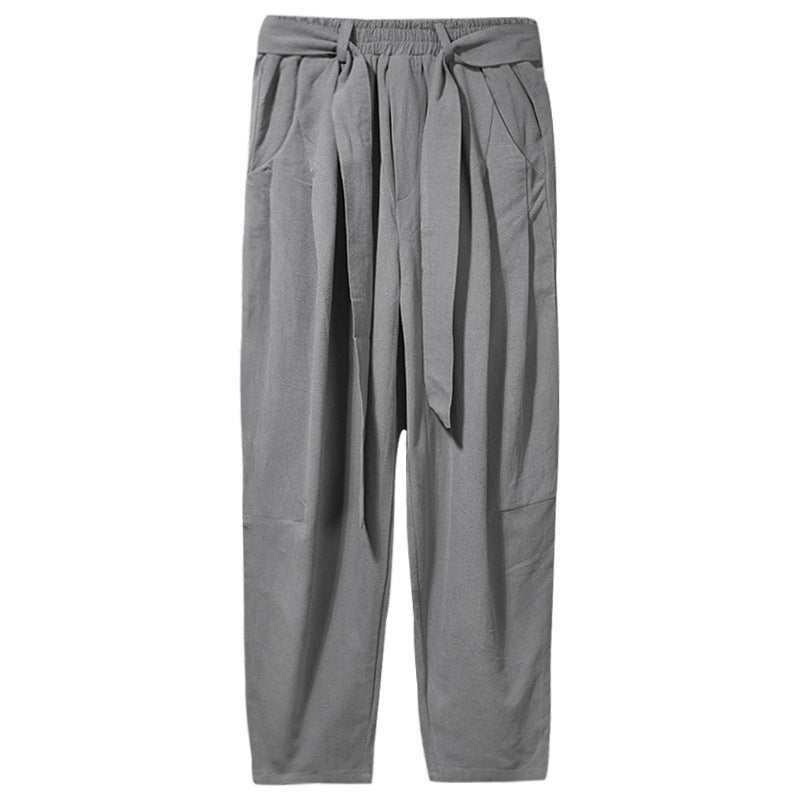 Arnett - Khaki Leinenhose für Herren
