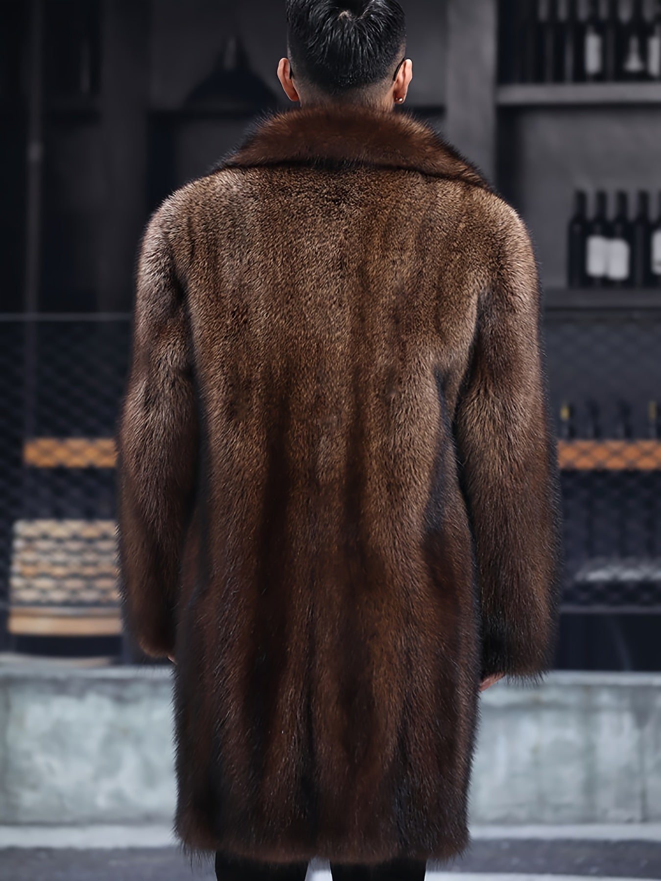 Brauner Herren Mantel – Elias