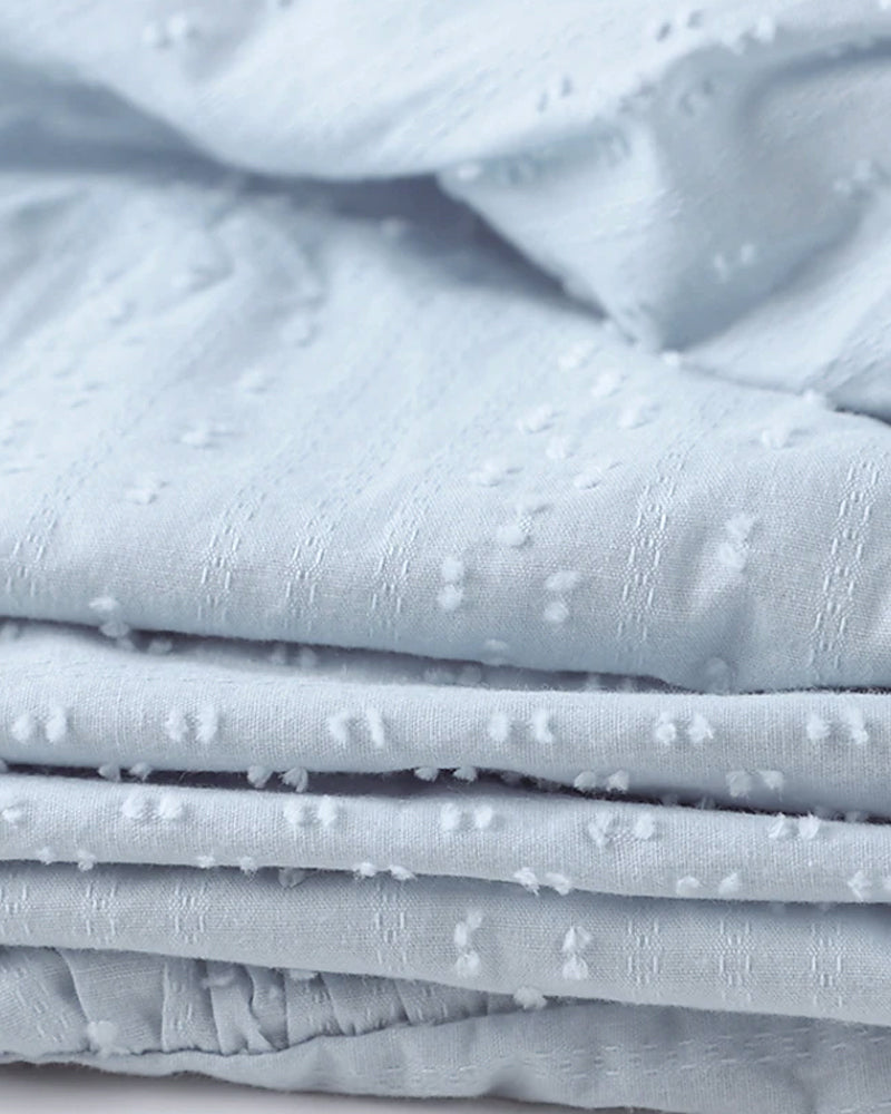 Kalena - Blaues Strandkleid mit Tasche