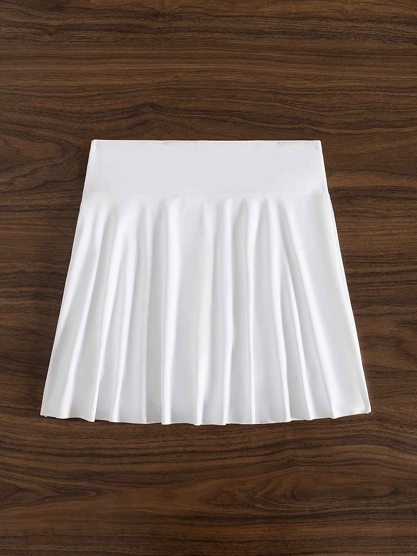 Weiße High-Waist-Schwimm-Shorts - Clara