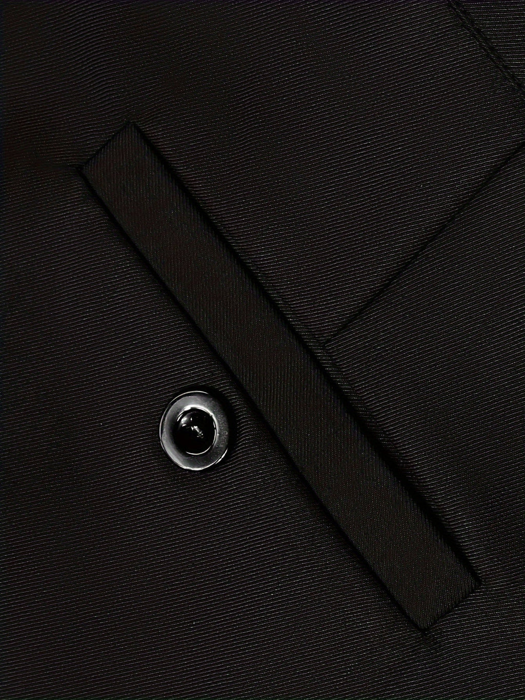 Schwarze Slim-Fit Hose - Kane