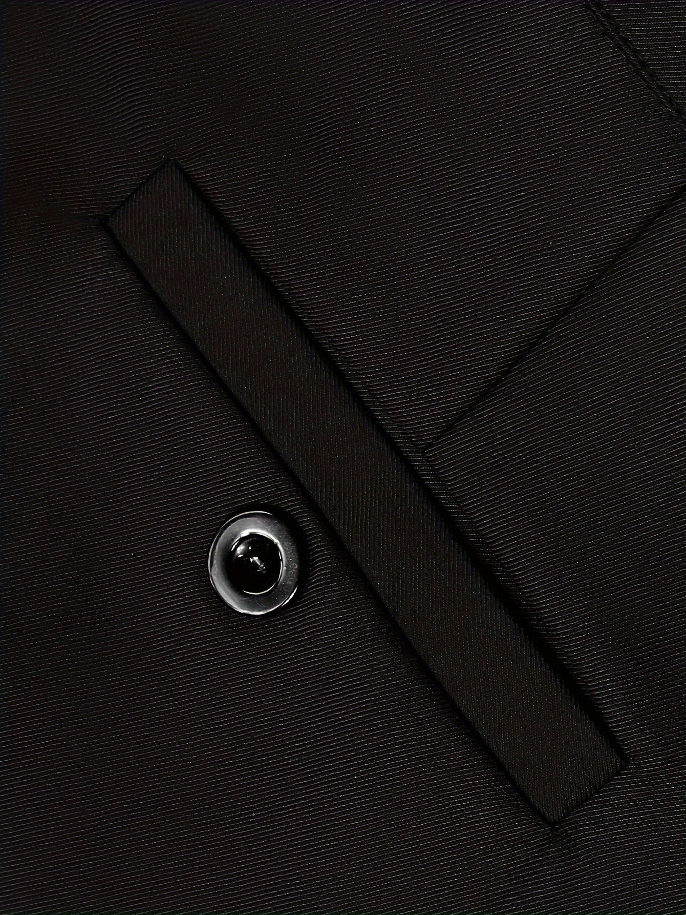 Schwarze Slim-Fit Hose - Kane