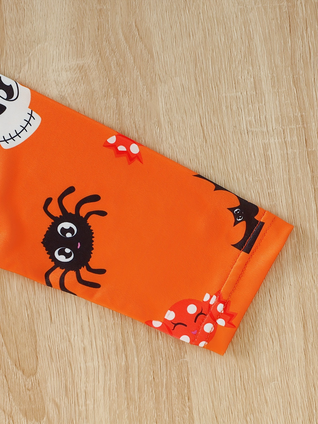 Halloween Rüschenkleid in Rot-Orange - Lilly