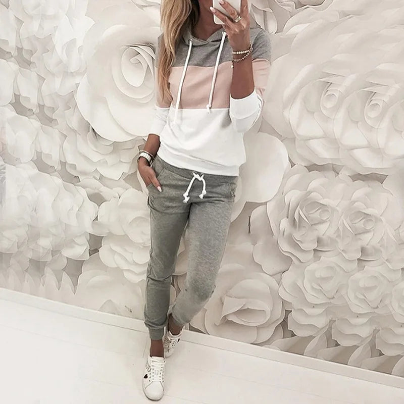 Elmyra - Rosafarbenes Fleece-Casual-Paket