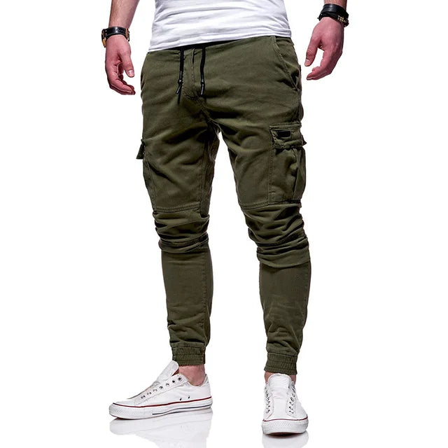 Schwarze Casual Jogger-Haremhosen - Leo