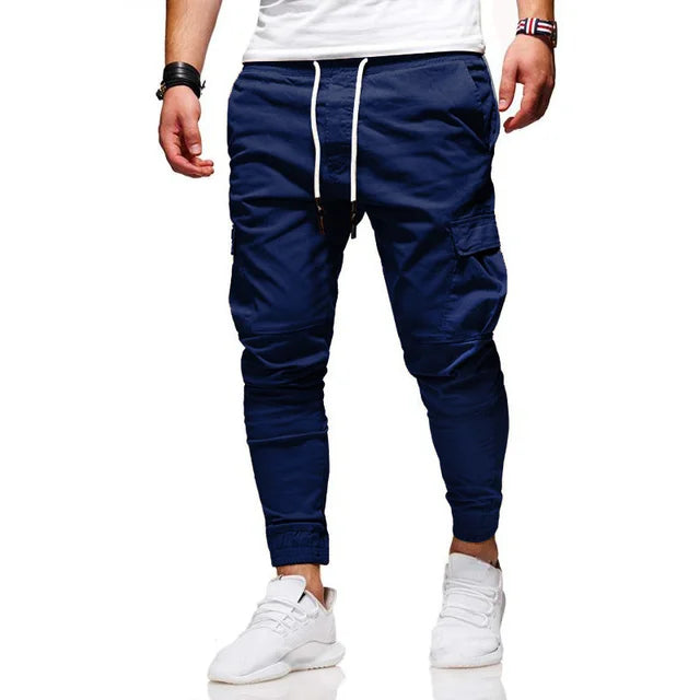 Schwarze Casual Jogger-Haremhosen - Leo