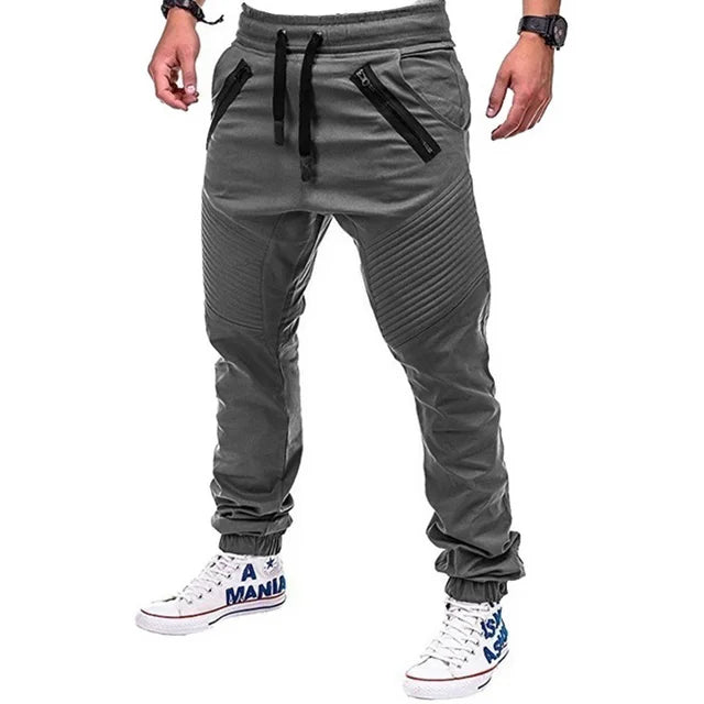 Schwarze Casual Jogger-Haremhosen - Leo