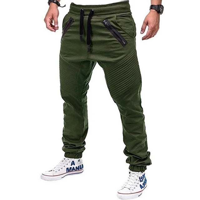 Schwarze Casual Jogger-Haremhosen - Leo