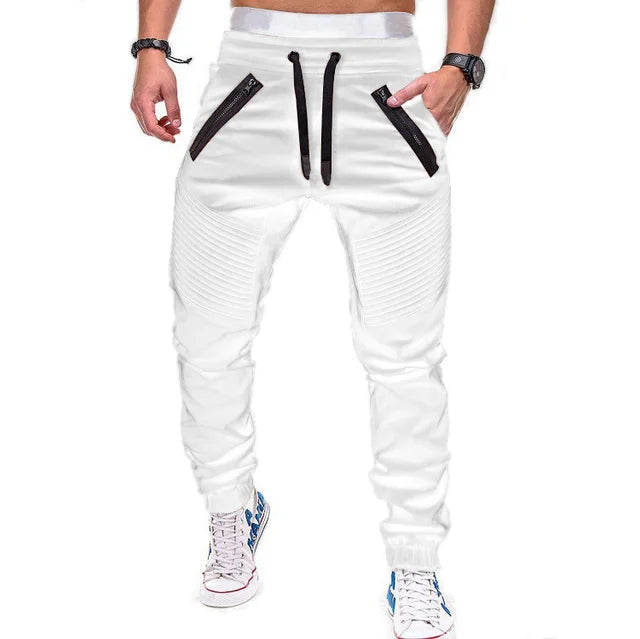 Schwarze Casual Jogger-Haremhosen - Leo