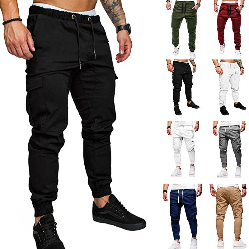 Schwarze Casual Jogger-Haremhosen - Leo