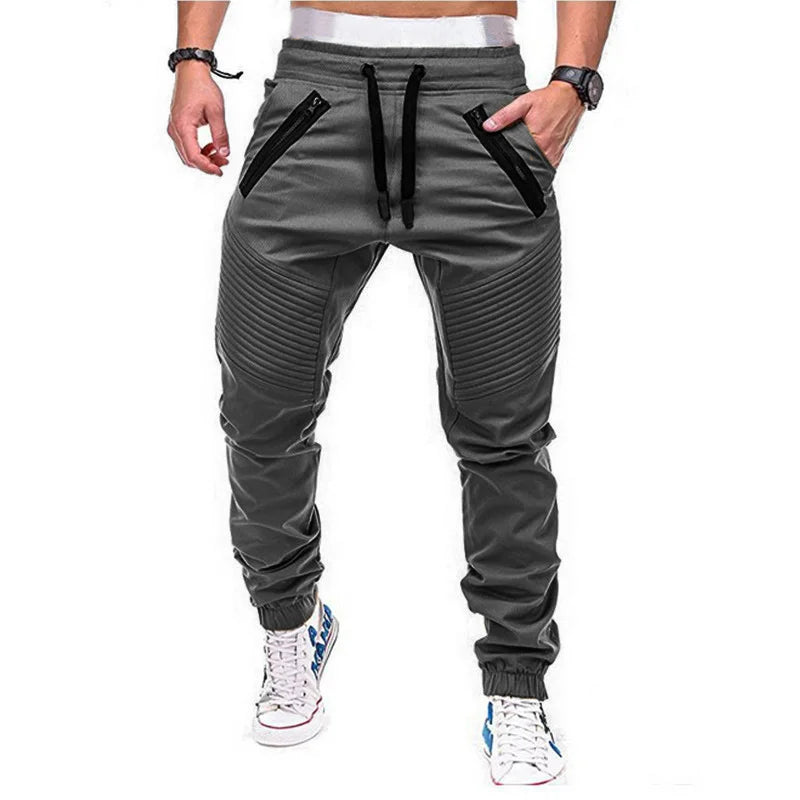 Schwarze Casual Jogger-Haremhosen - Leo